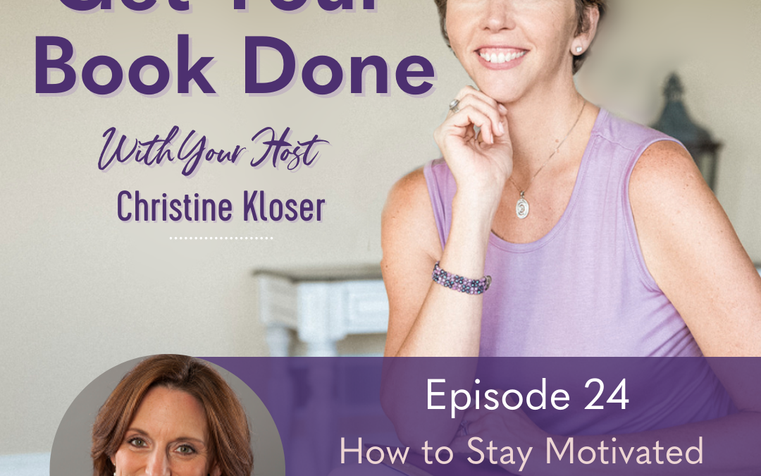 024 Sue Salvemini: How To Stay Motivated To Write