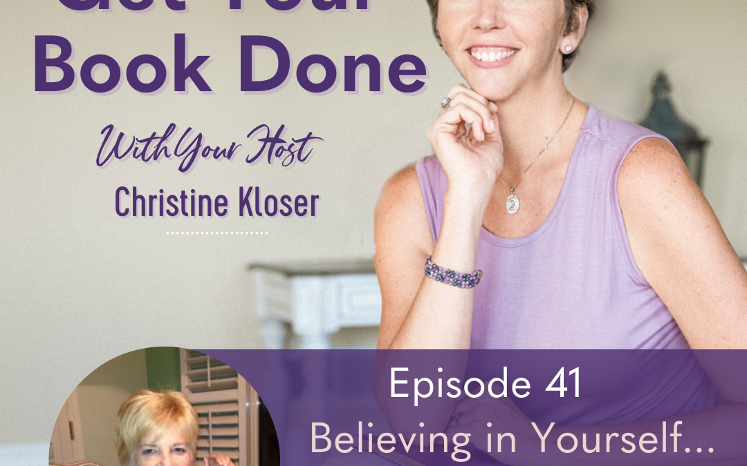 041 Carol Simone: Believing in Yourself and Your Book
