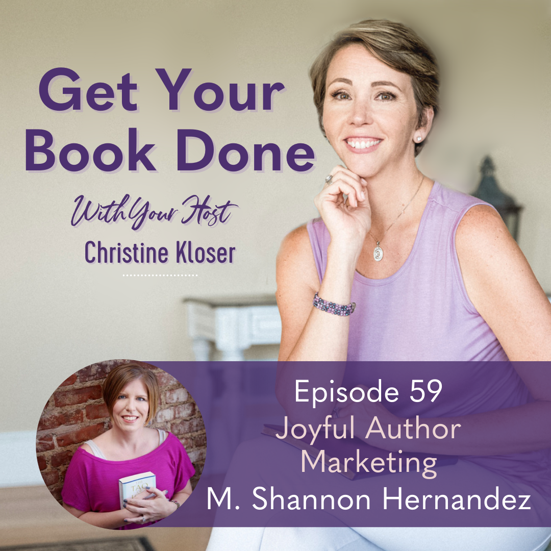 059: M. Shannon Hernandez – Joyful Author Marketing